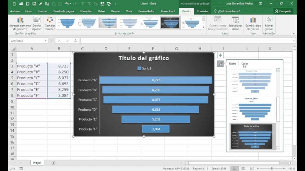 como crear un embudo de ventas en excel